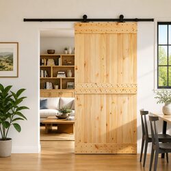 Reliable Modern Sliding Door with Natural Aesthetic