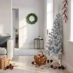 Value-packed 150cm Pink Half Christmas Tree for Every Year