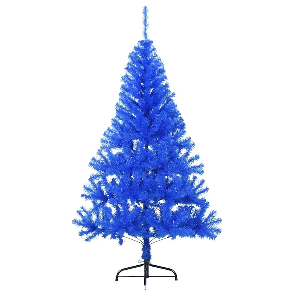 Artificial Half Christmas Tree Wall-Mounted 150cm Blue