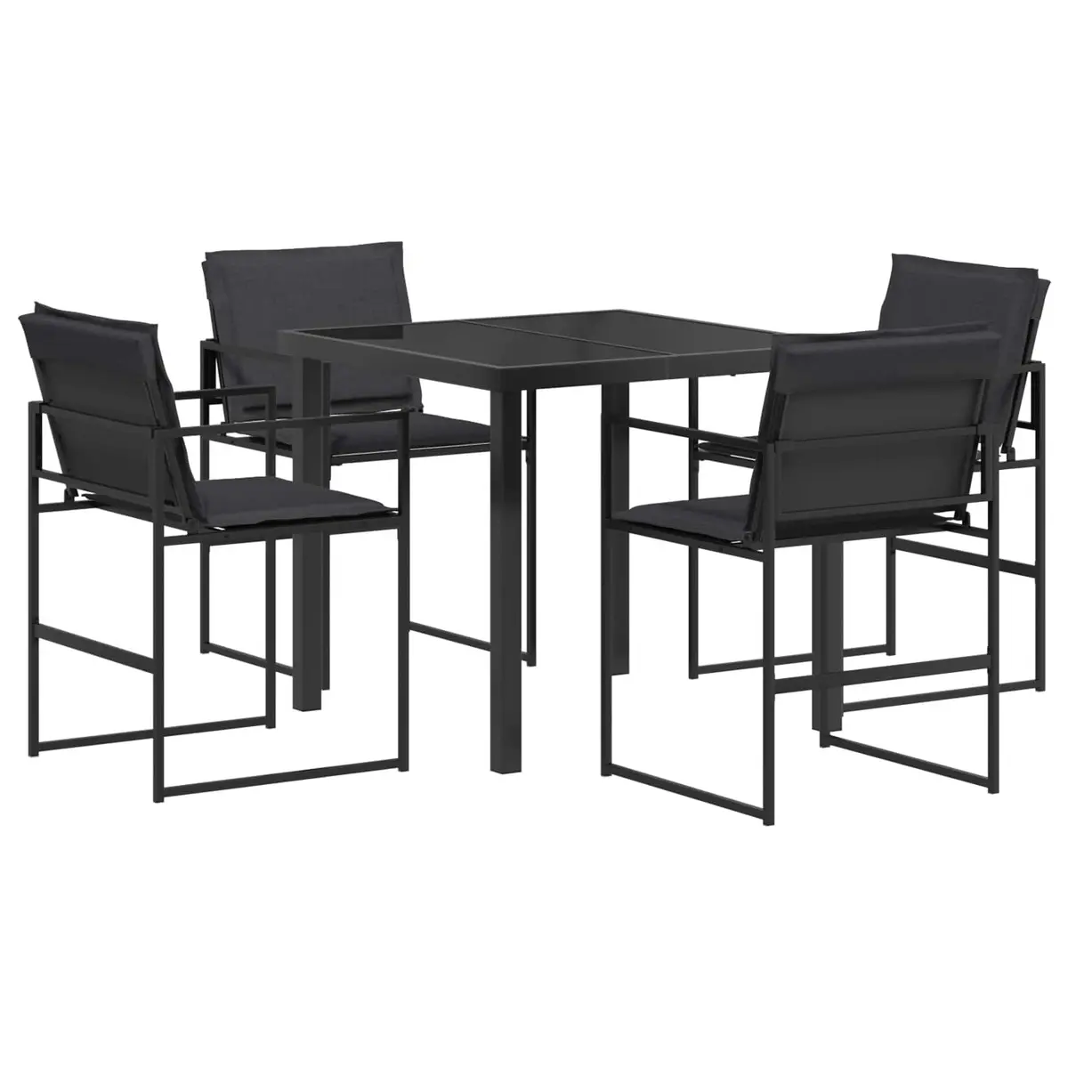 5-Piece Outdoor Dining Set for Long-Lasting Use
