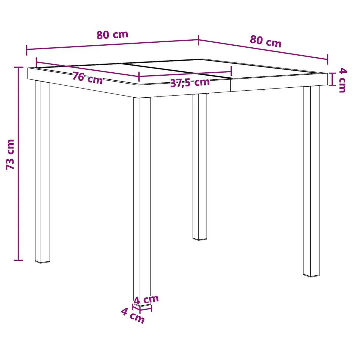 5-Piece Outdoor Dining Set for Long-Lasting Use