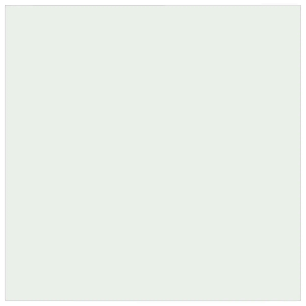 Square Transparent Tempered Glass Table Top 40x40cm for Dining Coffee Garden Use