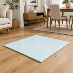 Reliable 50x50 cm Tempered Glass Table Top for Home