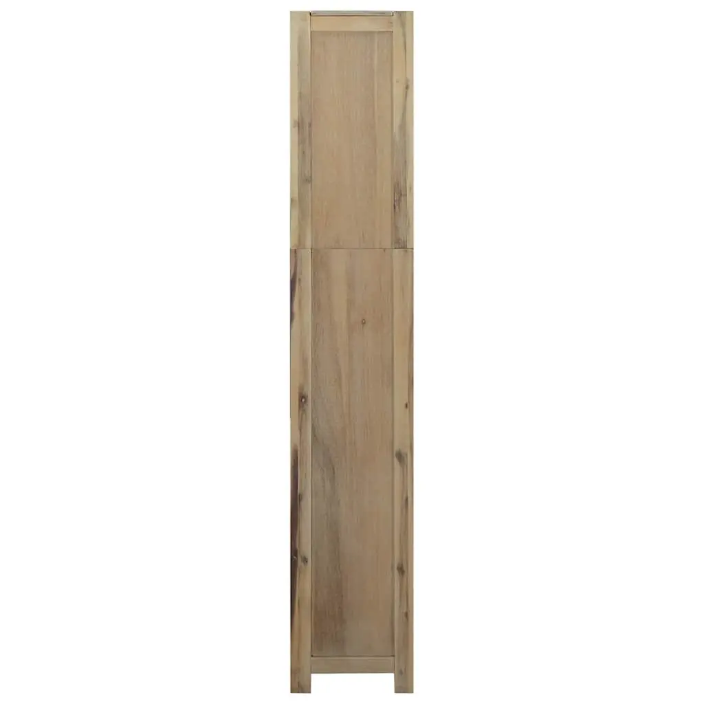 6-Tier Bookcase with Rustic Charm and Stability