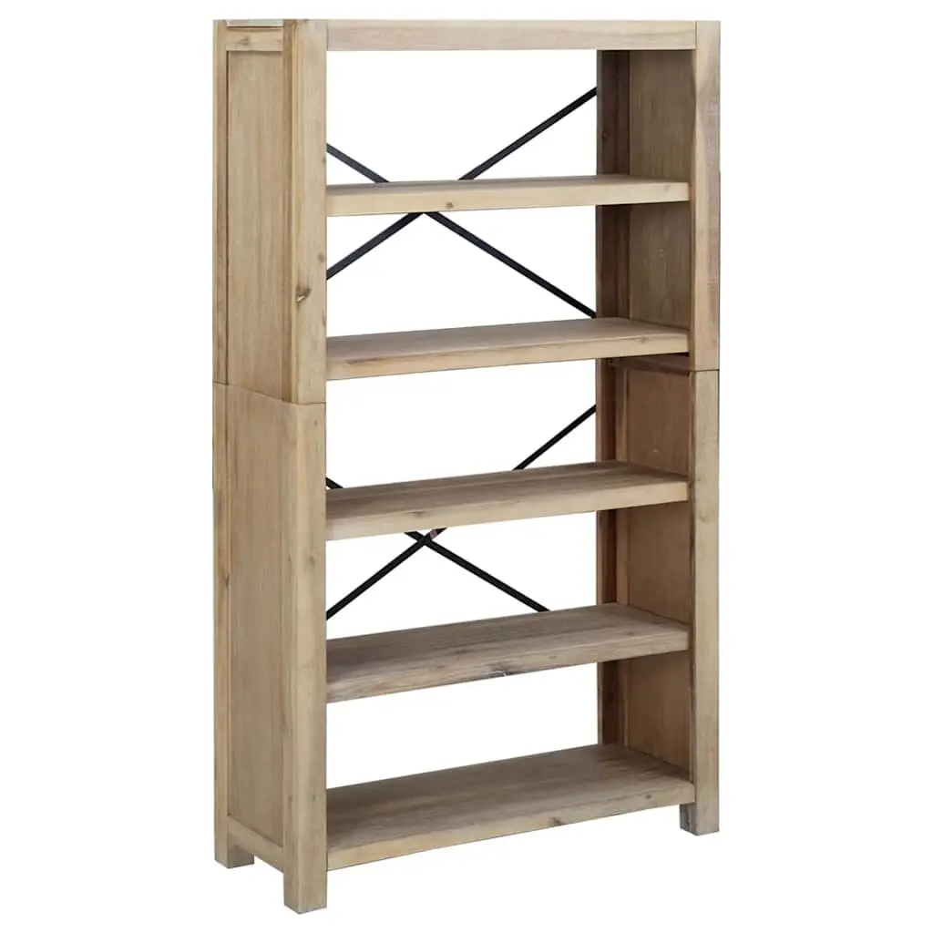 5-Tier Wooden Bookcase with Ample Space