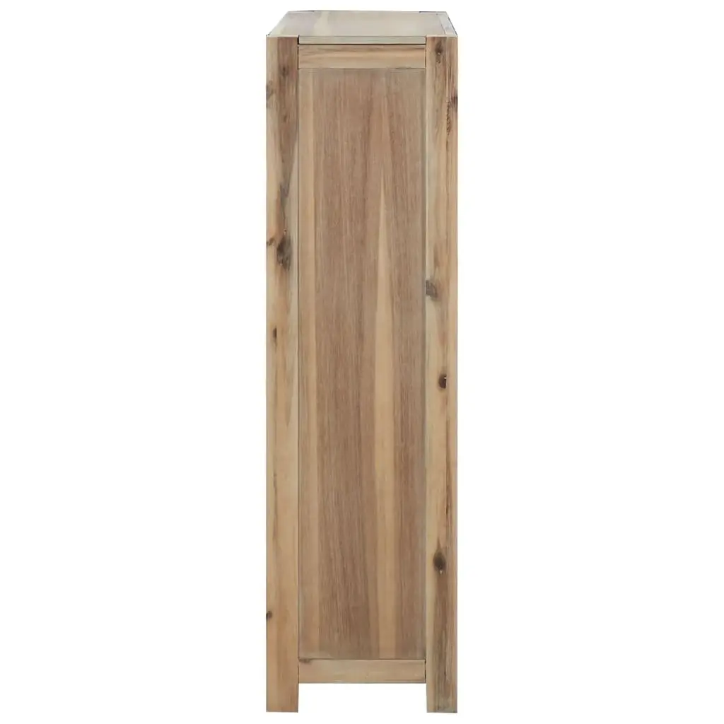 4-Tier Wooden Bookcase with Ample Storage