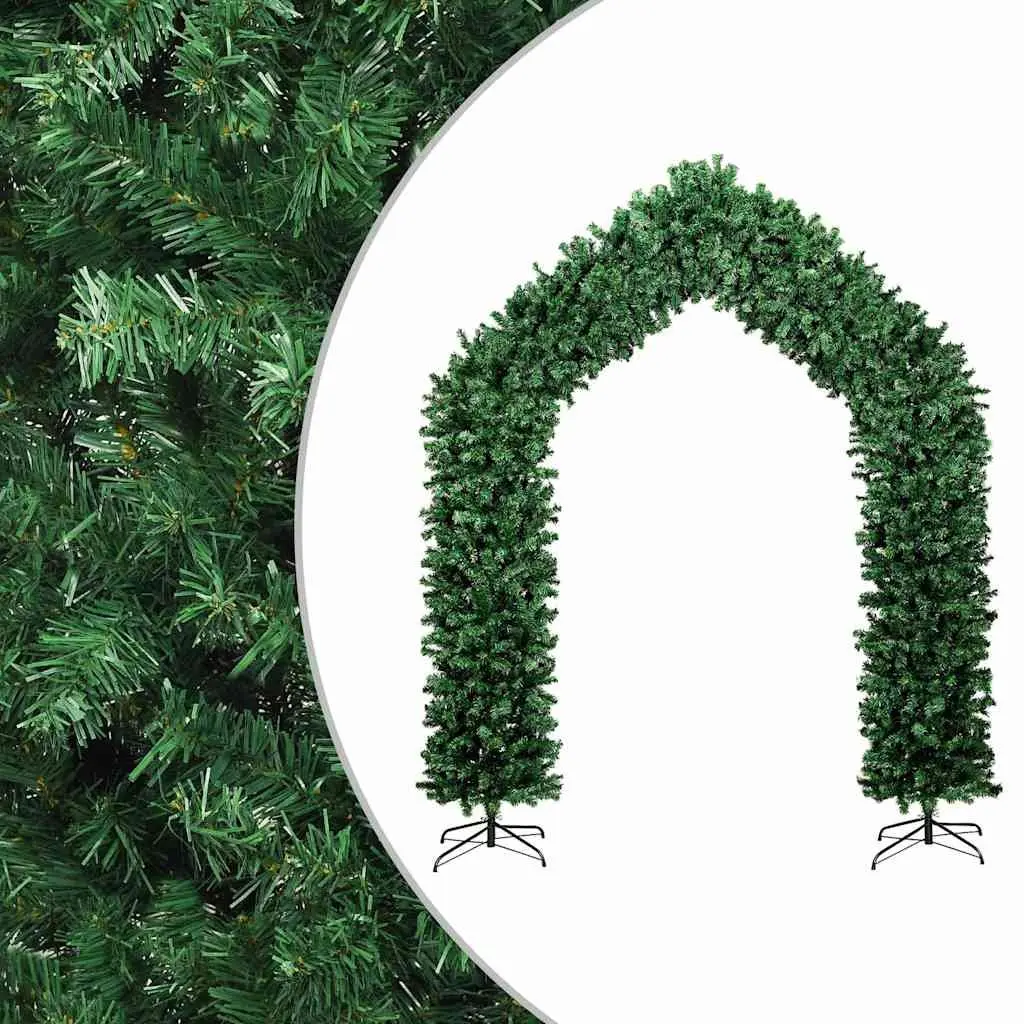 Christmas Tree Arch 270 cm Green Seasonal Holiday Decoration