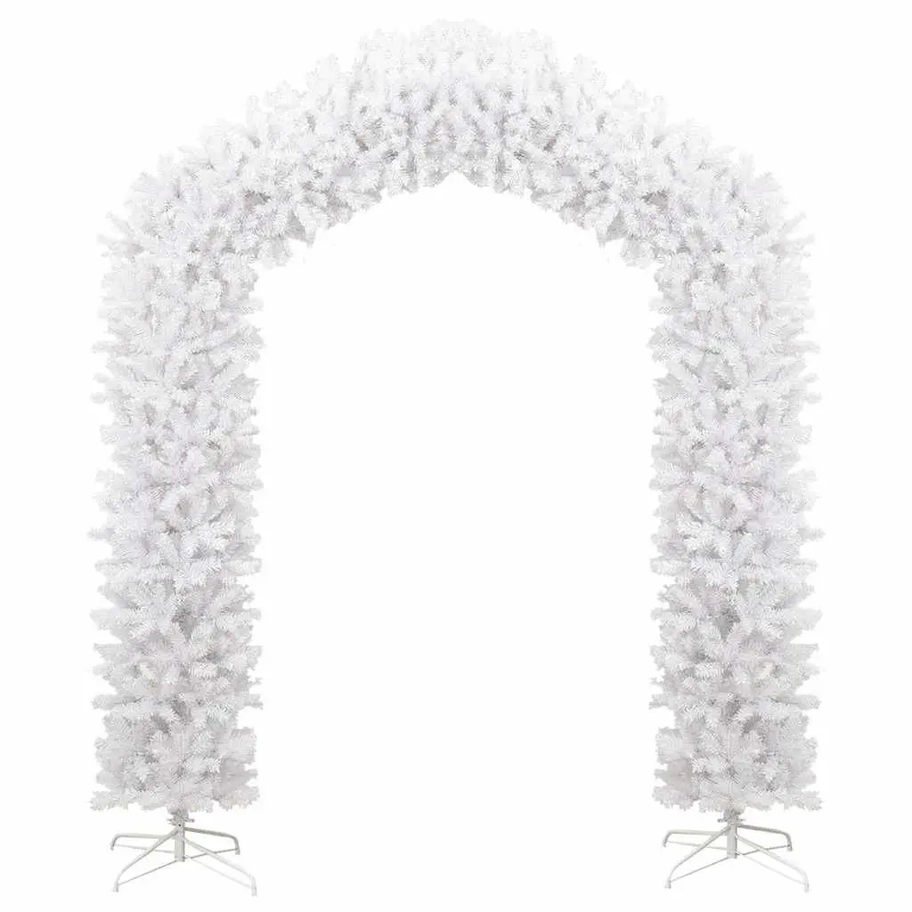 Christmas Tree Arch Seasonal Decoration 270 cm White