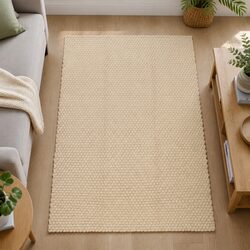 Comfort and Value in a Cotton Rope Woven Rug 80x160 cm