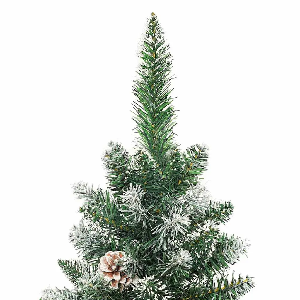 Artificial Christmas Tree Slim 180cm Green PVC