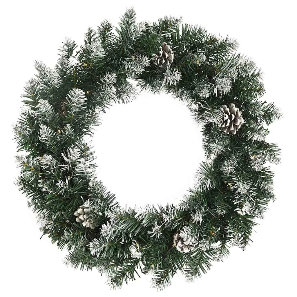 Christmas Wreath 45cm LED Lights Holiday Decoration Indoor Outdoor