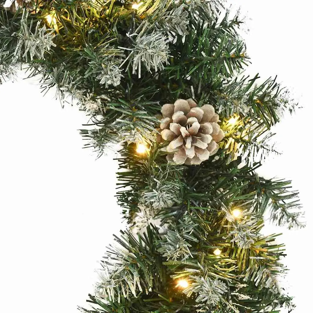 Christmas Wreath 45cm LED Lights Holiday Decoration Indoor Outdoor