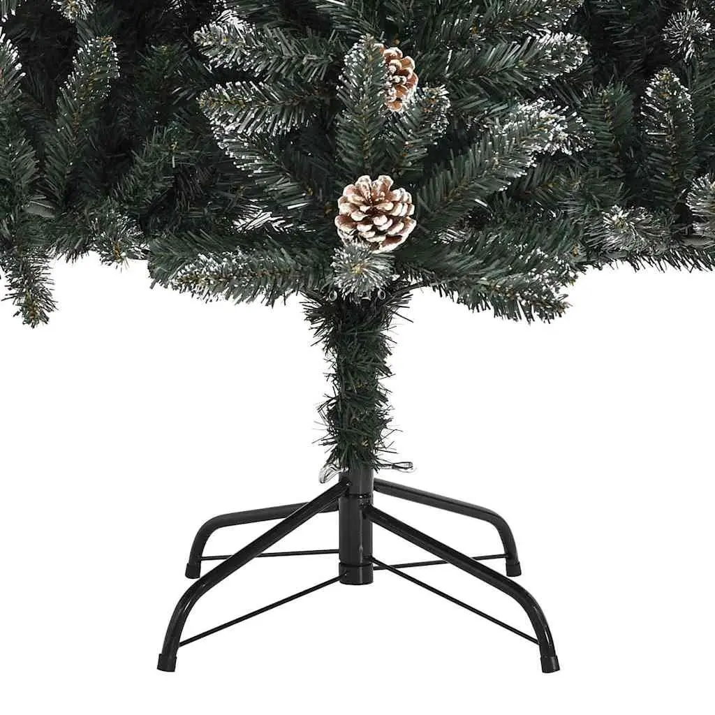 Artificial Christmas Tree 240cm Green PVC Hinged Branches