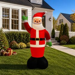 Comforting and Reliable Inflatable Santa Claus Decoration 820cm