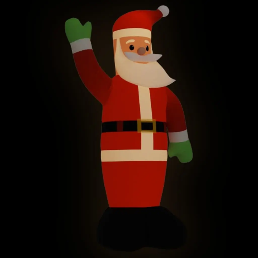 Inflatable Santa Claus Outdoor Decoration with LED Lights 820cm