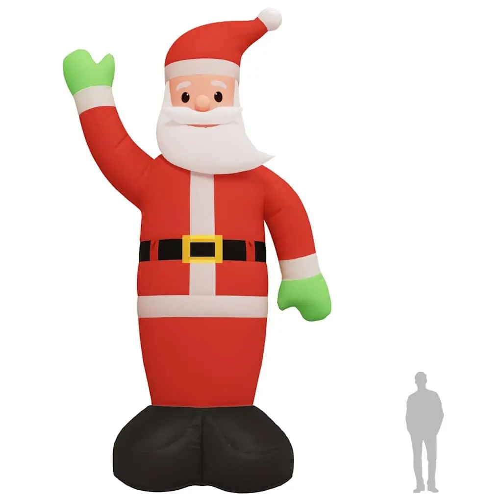Inflatable Santa Claus Outdoor Decoration with LED Lights 820cm