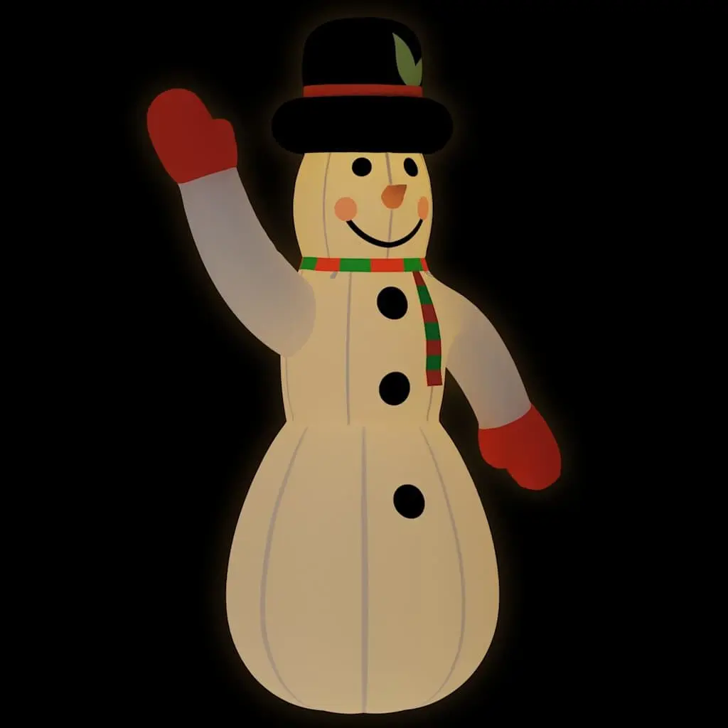 Inflatable Snowman Christmas Decoration 370cm Outdoor with LED Lights