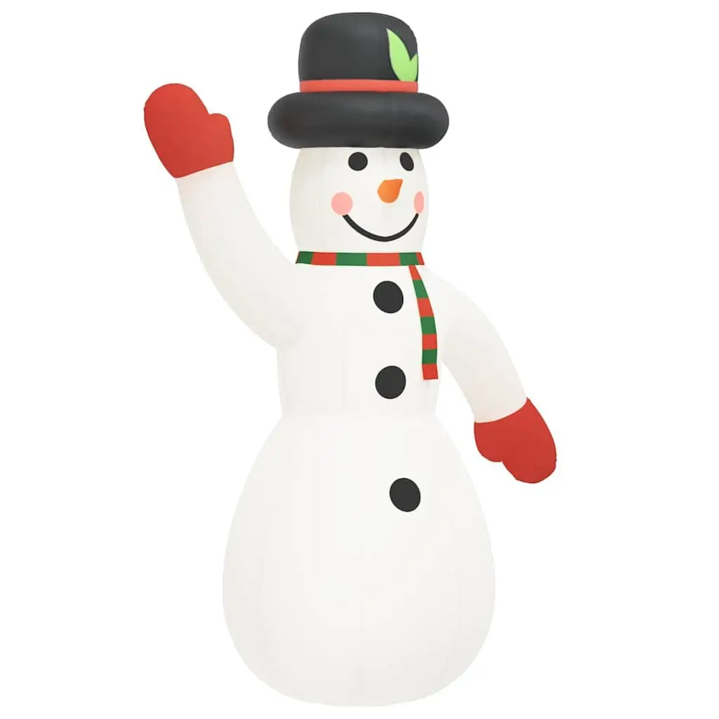 Inflatable Snowman Christmas Decoration 370cm Outdoor with LED Lights