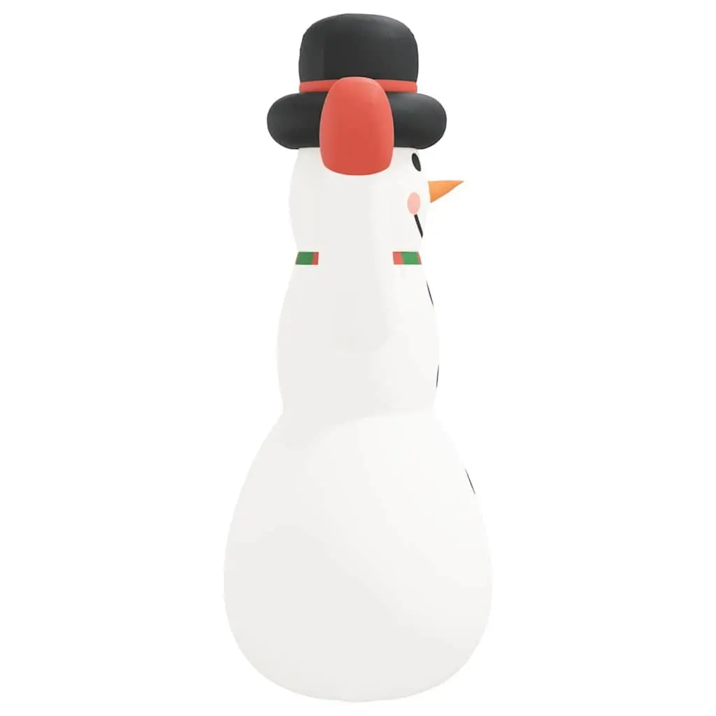 Inflatable Snowman Decoration Outdoor Holiday 455cm with LED Lights
