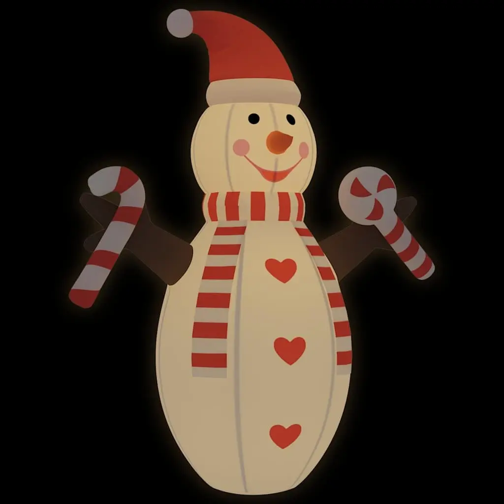 Inflatable Snowman Decoration Christmas Outdoor Yard Garden 630cm with LED Lights