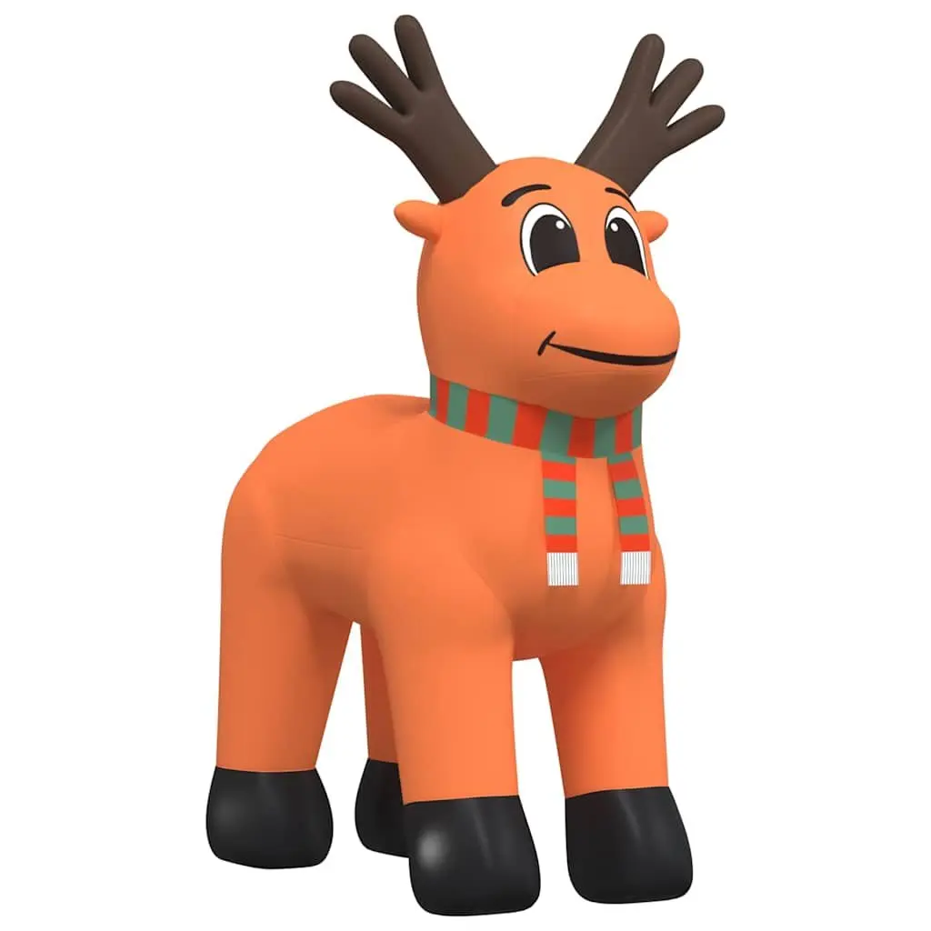 Inflatable Reindeer Outdoor Yard Decoration 400cm with LED Lights