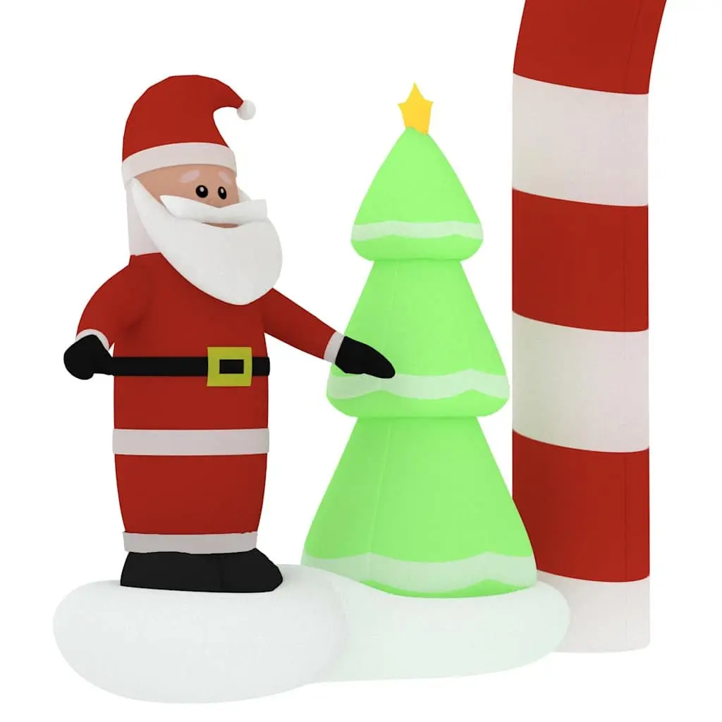 Inflatable Arch Gate Christmas Decoration Santa Snowman 260cm LED