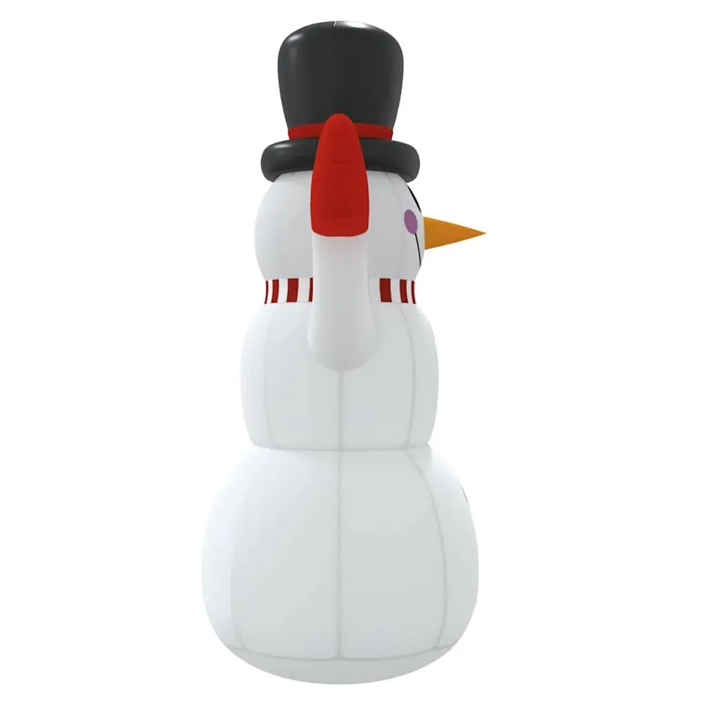 Inflatable Snowman Decoration with LED Lights 120cm Holiday Yard