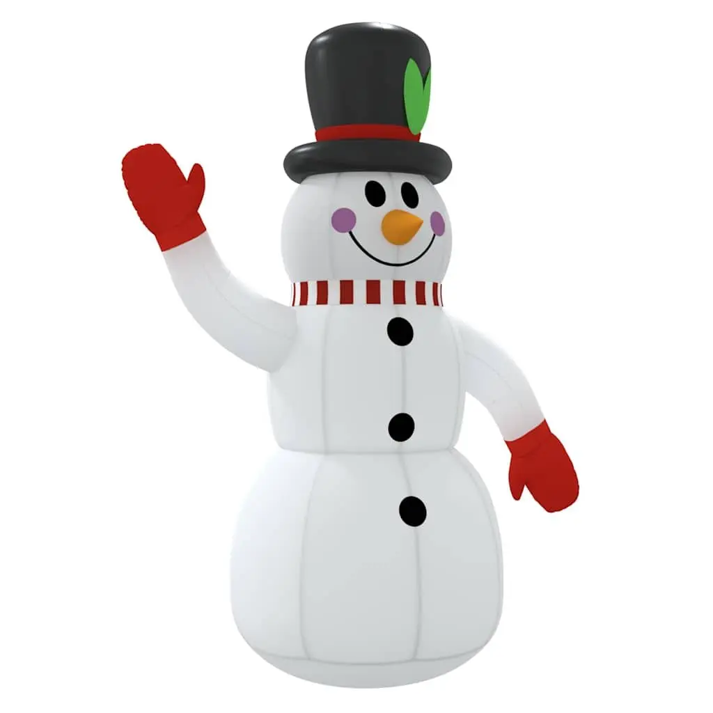 Inflatable Snowman Christmas Decoration 300cm LED Lights Outdoor Garden