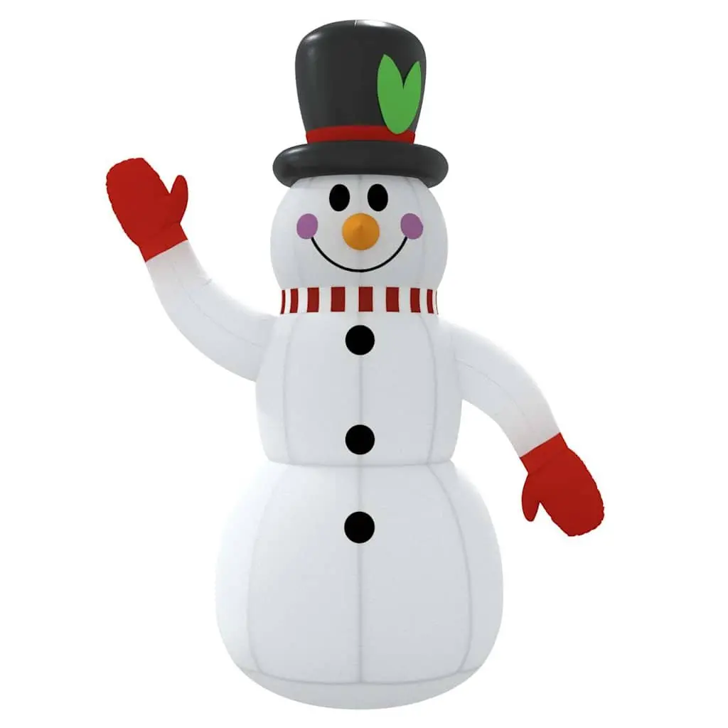 Inflatable Snowman Christmas Decoration 300cm LED Lights Outdoor Garden
