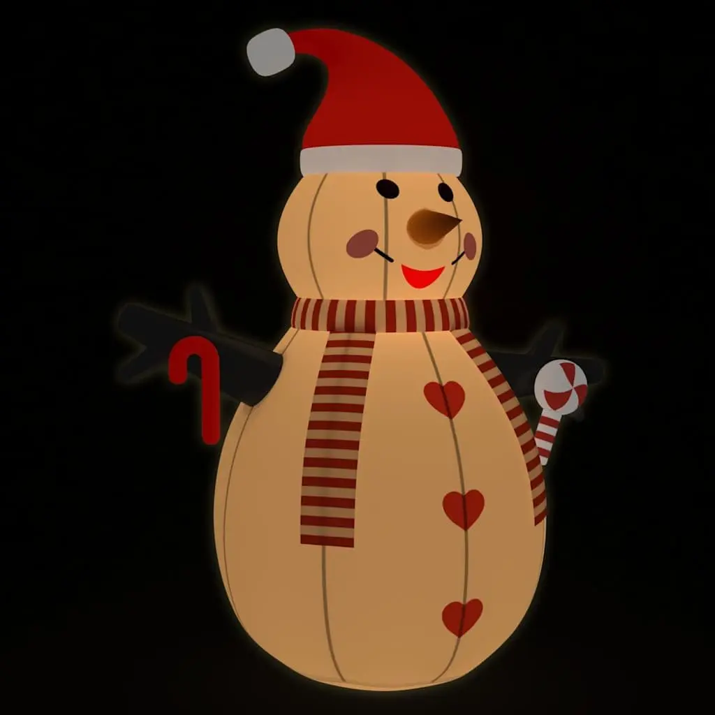 Inflatable Snowman 300 cm with Built-in LED Lights Christmas Yard Holiday