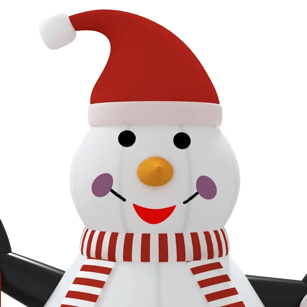 Inflatable Snowman 300 cm with Built-in LED Lights Christmas Yard Holiday