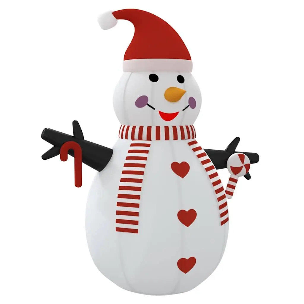 Inflatable Snowman Decoration Outdoor Christmas Holiday 460cm Tall with LED Lights