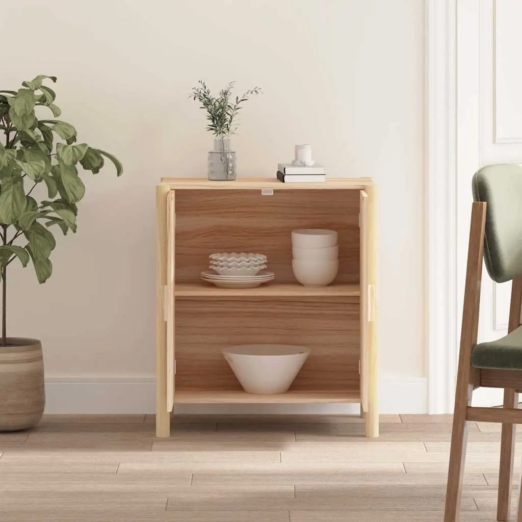 Sideboard Storage Cabinet 62x38x70 cm Brown Engineered Wood Home Furniture