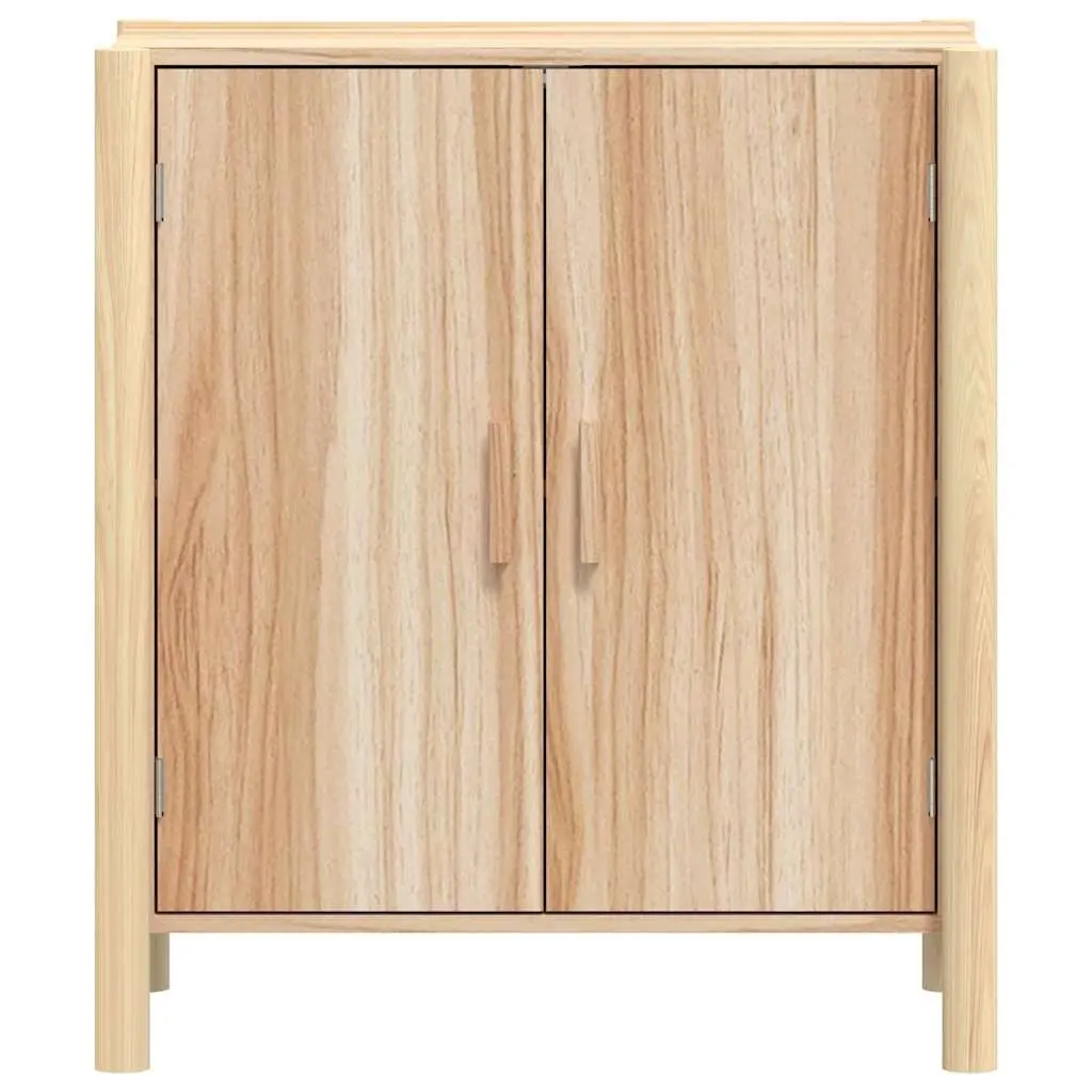 Sideboard Storage Cabinet 62x38x70 cm Brown Engineered Wood Home Furniture