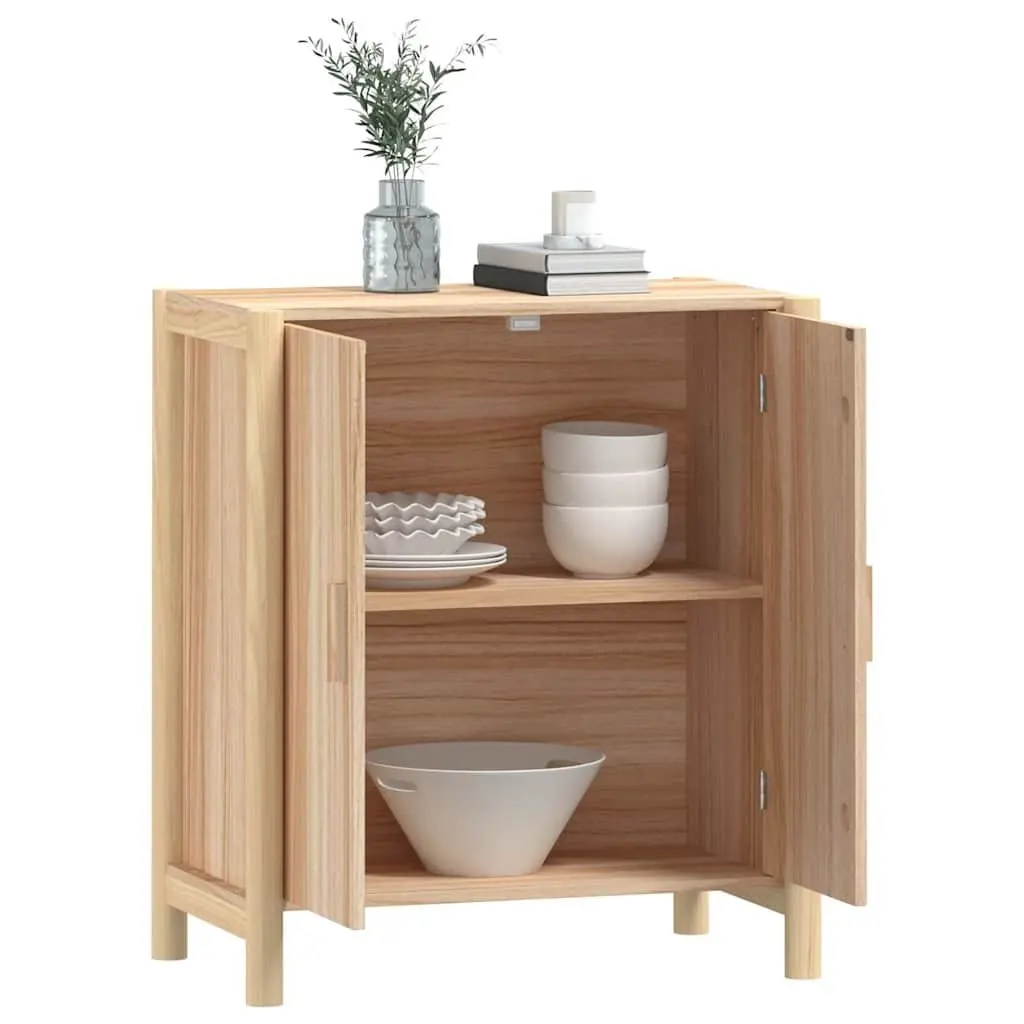 Sideboard Storage Cabinet 62x38x70 cm Brown Engineered Wood Home Furniture