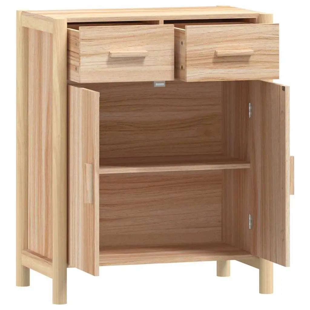 Brown Sideboard 62x38x75cm with Storage Capacity