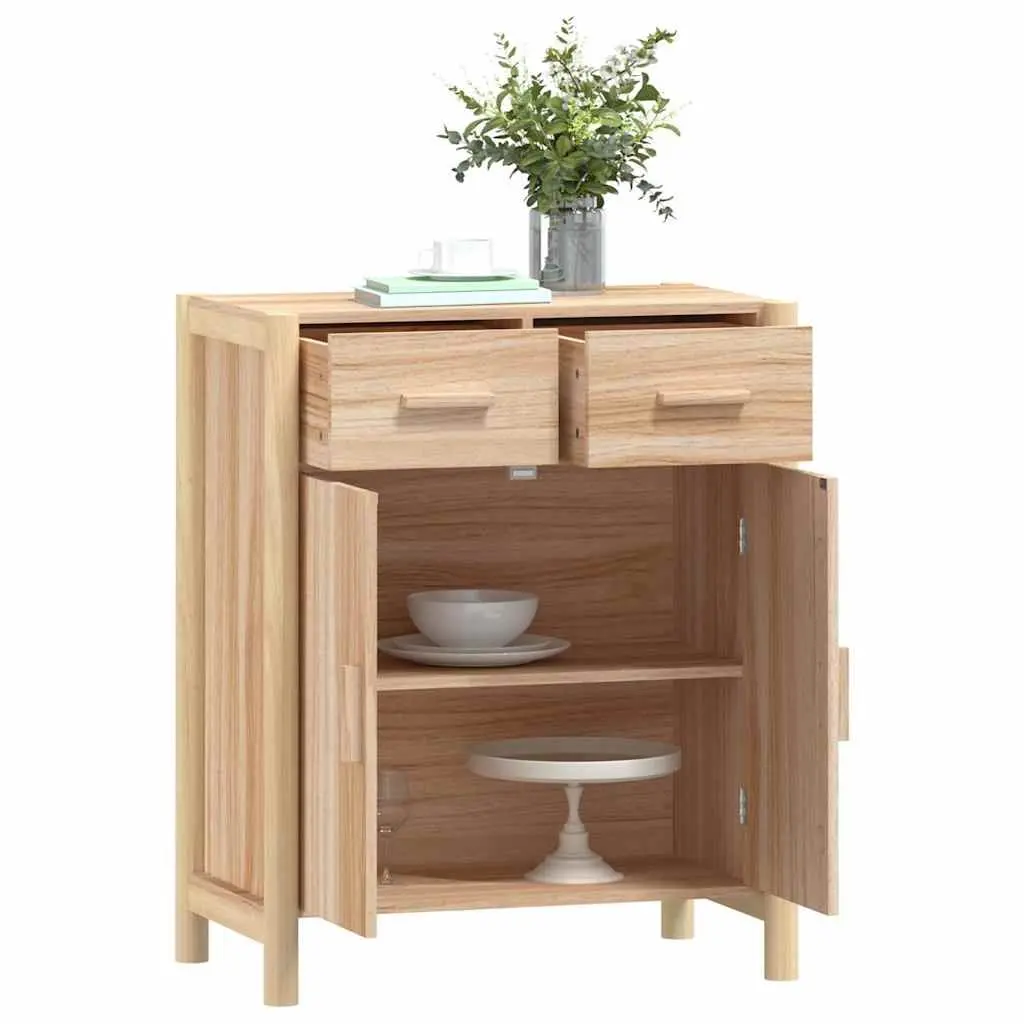 Brown Sideboard 62x38x75cm with Storage Capacity