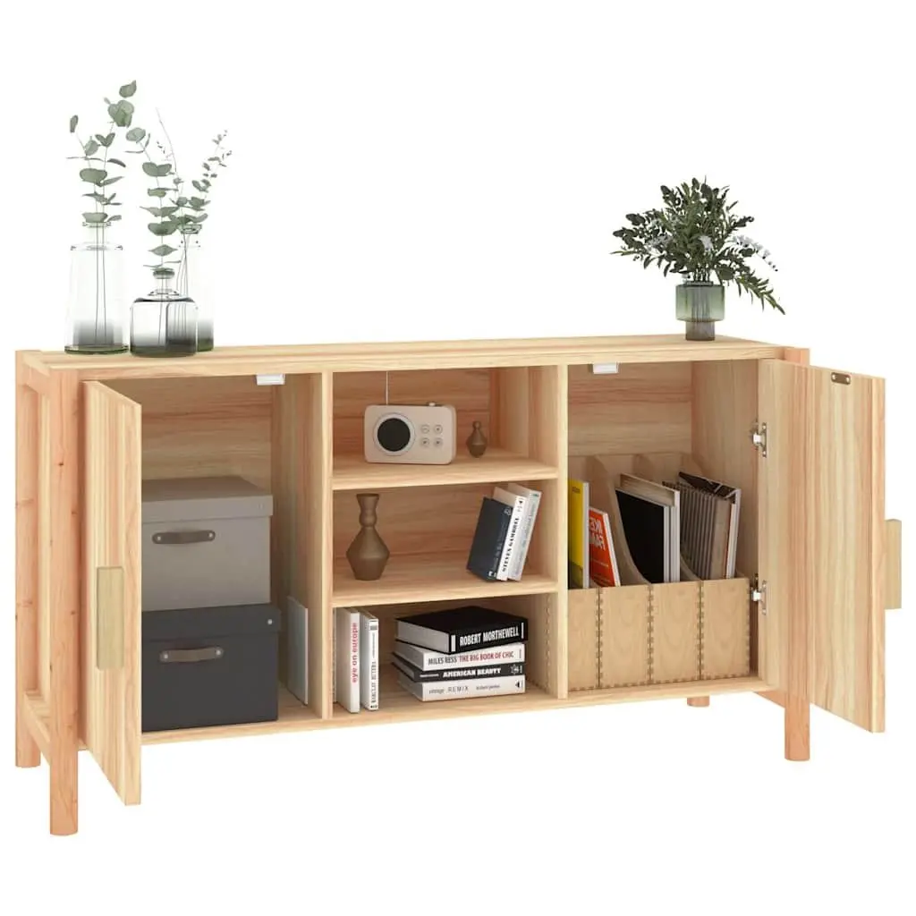 Sideboard Cabinet 107x38x60 cm Brown Storage Buffet Furniture Engineered Wood