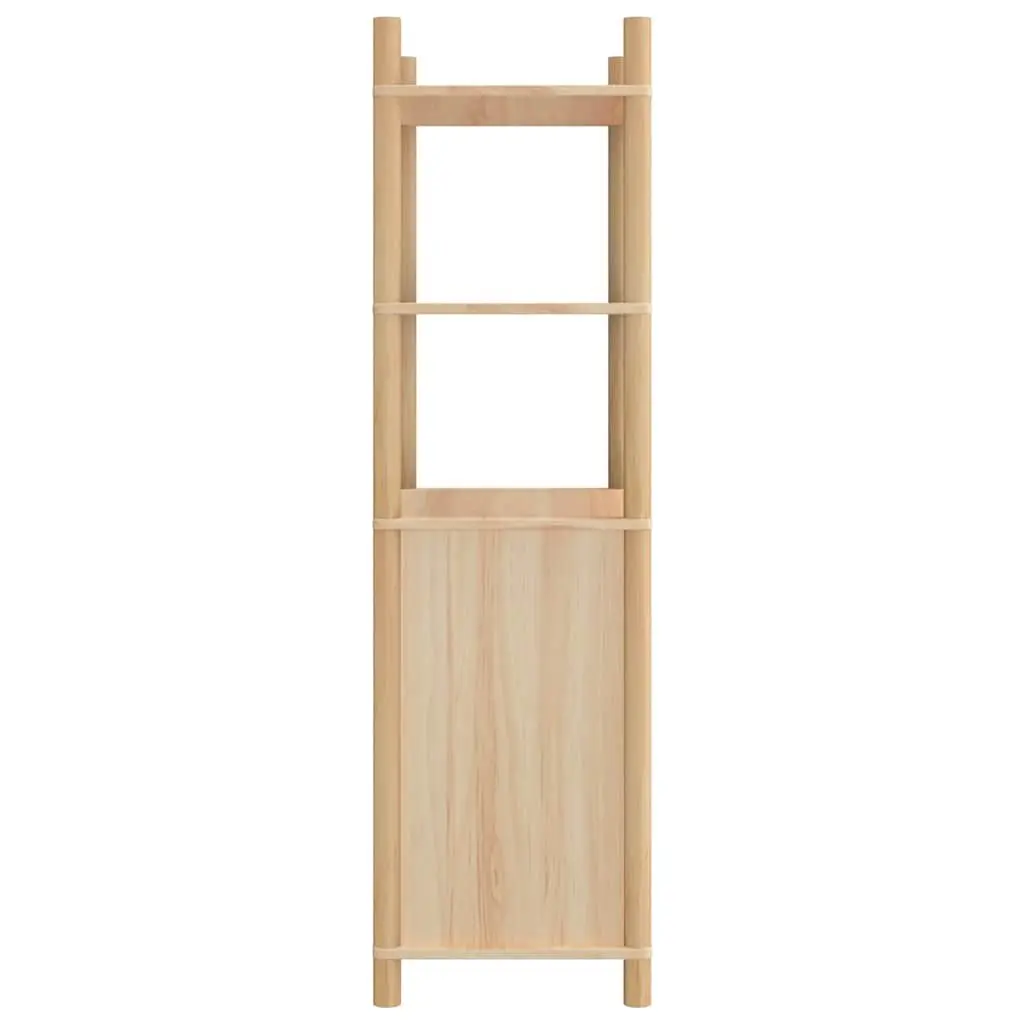 Highboard Storage Cabinet 60x40x141cm Brown Engineered Wood