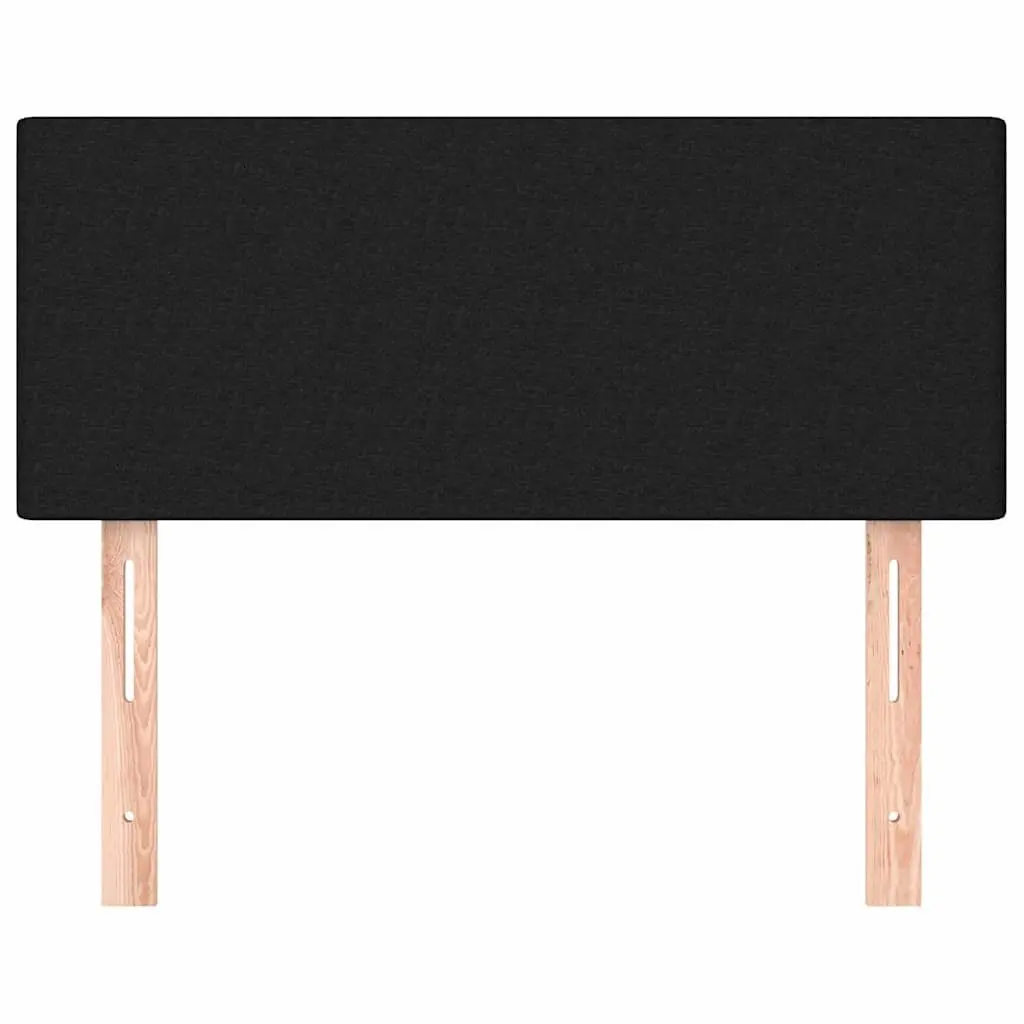 Headboard Fabric Bedroom Furniture Adjustable Height 100cm Black