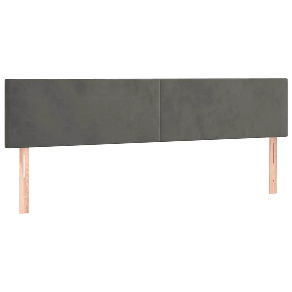 Grey Velvet Headboard for Lasting Comfort