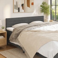 Dark Grey Headboard: Comfort and Value Combined