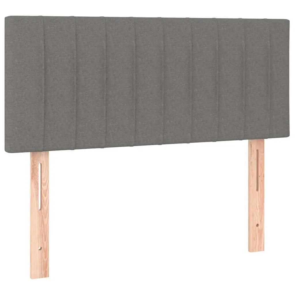 Dark Grey Headboard 100x5x78/88 cm with Adjustable Height
