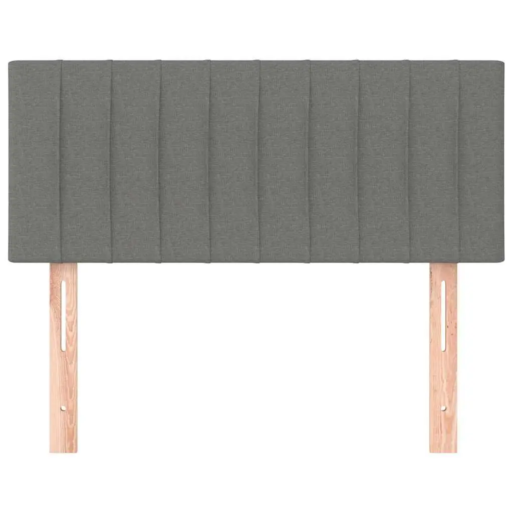 Dark Grey Headboard 100x5x78/88 cm with Adjustable Height