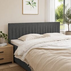 Comfortable and Stylish Dark Grey Headboard for Value