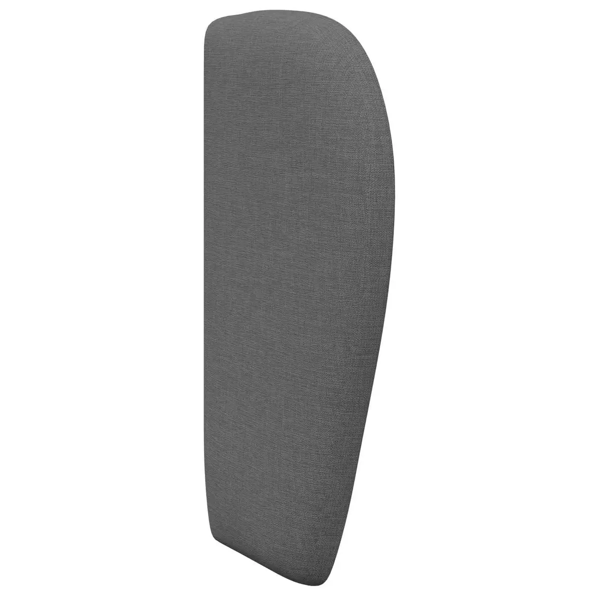 Headboard Modern Dim Grey Fabric 40 x 23 x 6 cm Bedroom Furniture