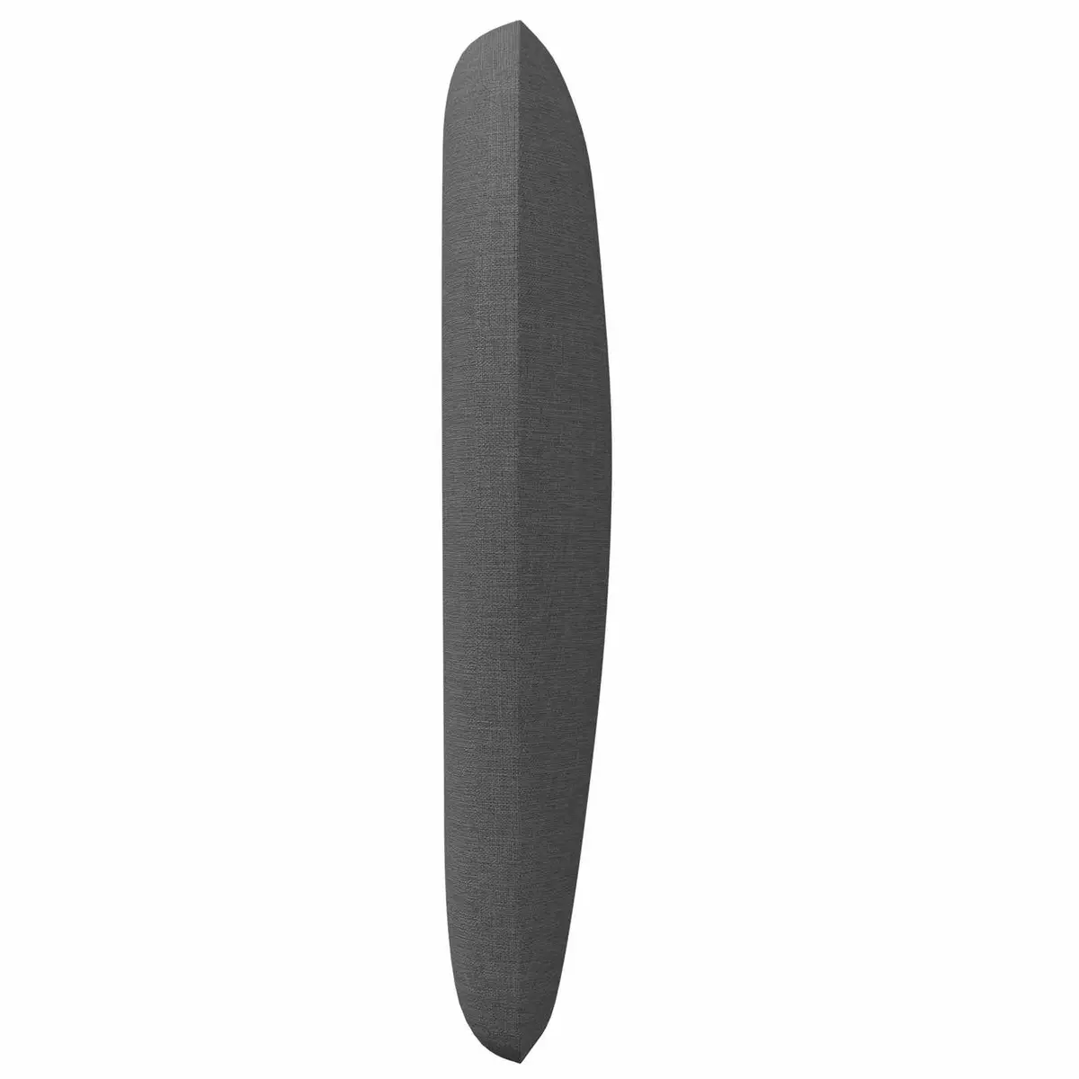 Headboard Modern Dim Grey Fabric 40 x 23 x 6 cm Bedroom Furniture