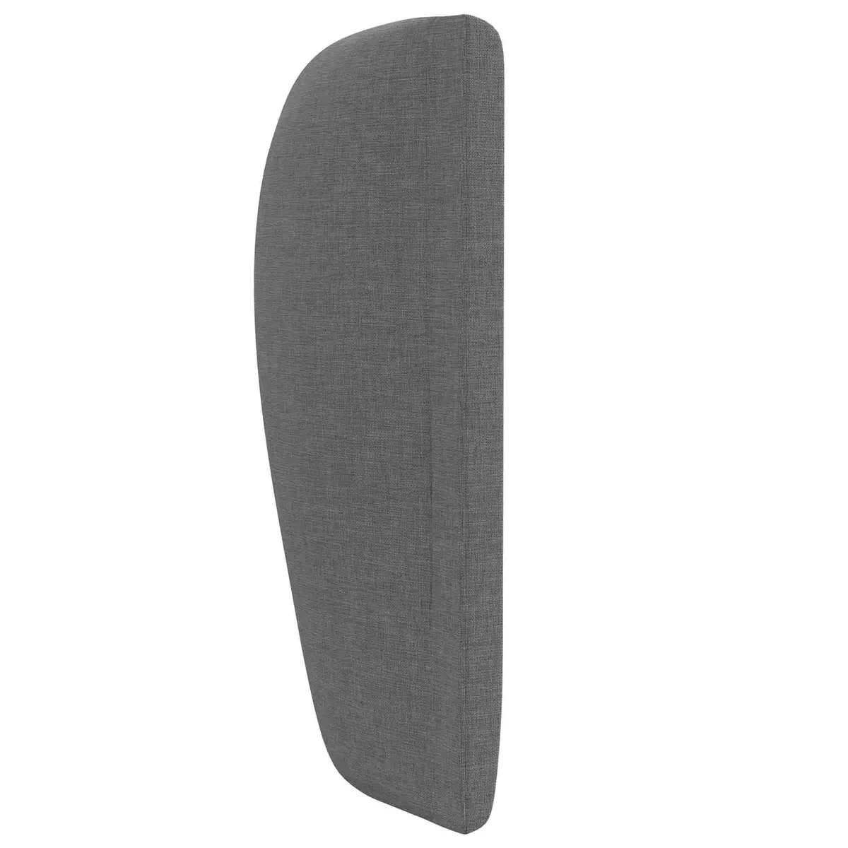 Headboard Modern Dim Grey Fabric 40 x 23 x 6 cm Bedroom Furniture