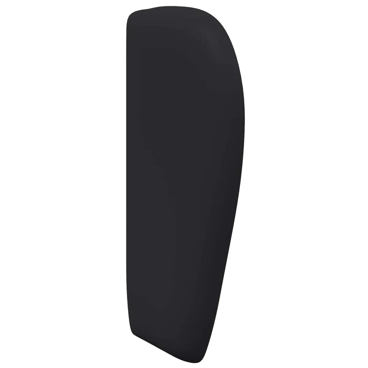 Headboard Ear Wave Design Black Modern Bedroom Furniture PVC Foam Support