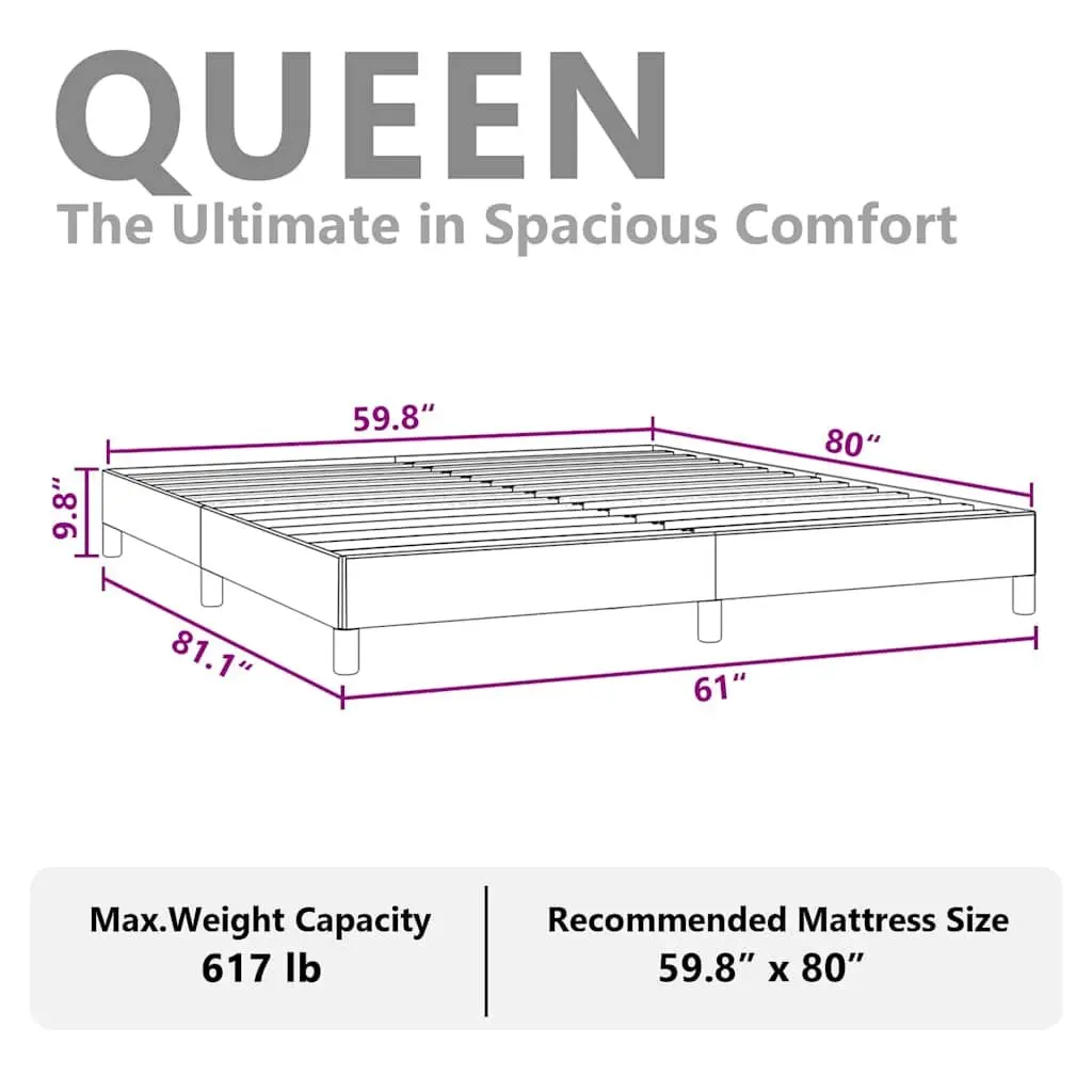 Grey Velvet Queen Bed Frame for Lasting Comfort